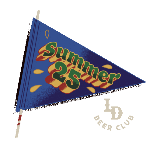 Summer Beer Sticker by Lazy Dog Restaurant & Bar