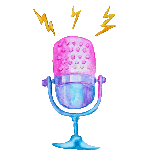 colorsnackstudio giphyupload radio podcast talking Sticker