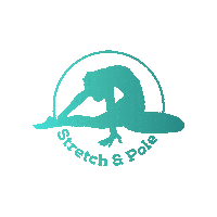 Yoga Stretching Sticker by Stretch & Pole