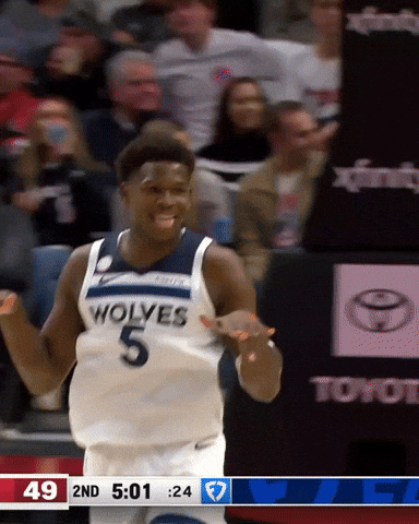 Nba Hype GIF by Minnesota Timberwolves
