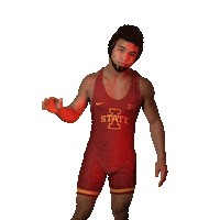 Wrestling Gomez Sticker by CyclonesTV