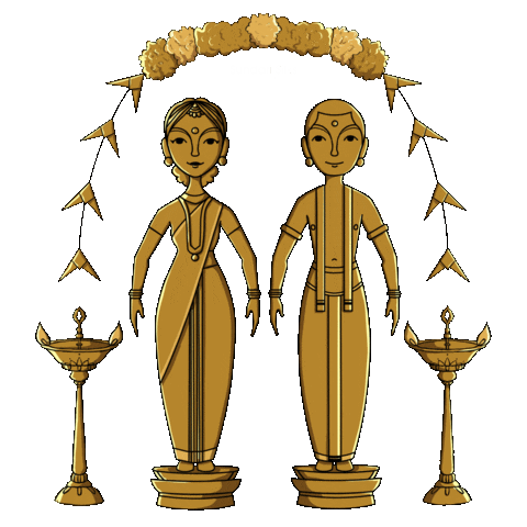 Deepavali Sticker by Sundari Silks