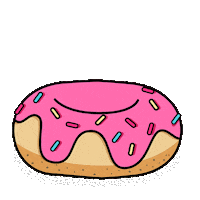 Happy Dunkin Donuts Sticker by Partipost