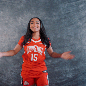 Basketball Hype GIF by Ohio State Athletics