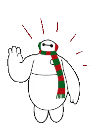 Mickey Mouse Christmas Sticker