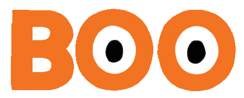 Halloween Boo Sticker by Daniela Nachtigall