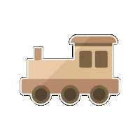 Train Toy Sticker by ecomaison