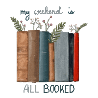 Book Love Home Sticker