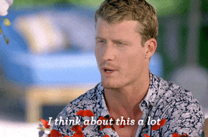 thinking i think about this a lot GIF by The Bachelor Australia