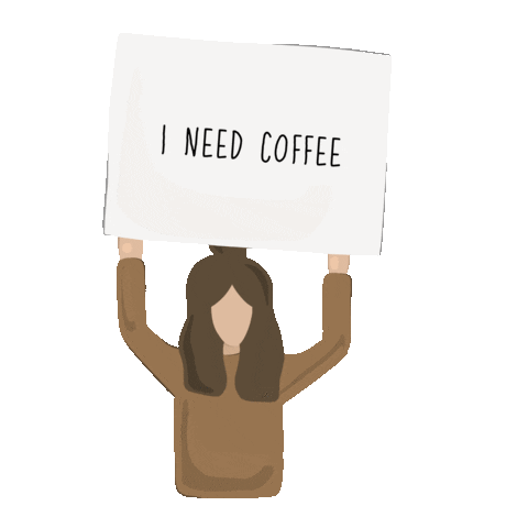 Coffee Sign Sticker by afgraphics