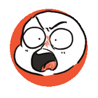 Face Omg Sticker