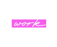 Work Working Sticker