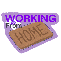 Working Home Office Sticker by Krepling