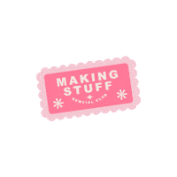 Maker Making Sticker