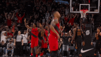High Five Lets Go GIF by NBA