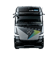 Mercedes-Benz-Trucks mercedes battery charge trucks Sticker