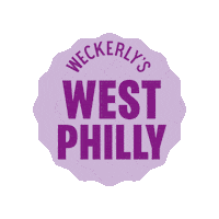 Icecream Philly Sticker by Weckerly's Ice Cream