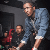 Young Thug Computer GIF