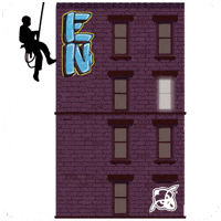 Street Art Fetus GIF by @Phetus88