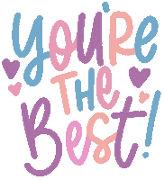 Best Of The Best Thank You Sticker