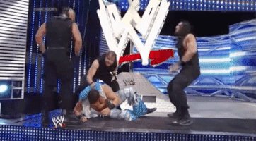 the shield wrestling GIF by WWE