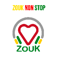 Tune In Non Stop Sticker by I Heart Zouk Radio