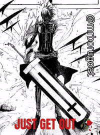 Just Get Out D Gray Man GIF