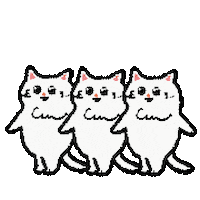 Dance 貓 Sticker