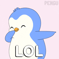 Cracking Up Lol GIF by Pudgy Penguins