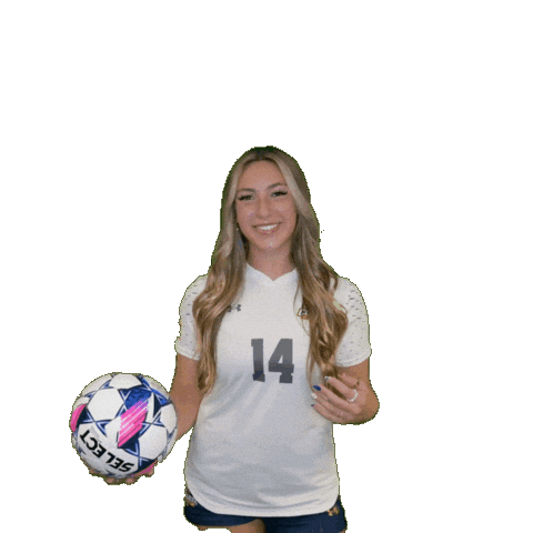 Womens Soccer Sticker by Clarke University