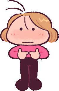 Girl Character Sticker