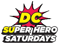 wbworldad superhero saturday warner bros wbw Sticker