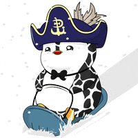 Fun Sliding GIF by Pudgy Penguins