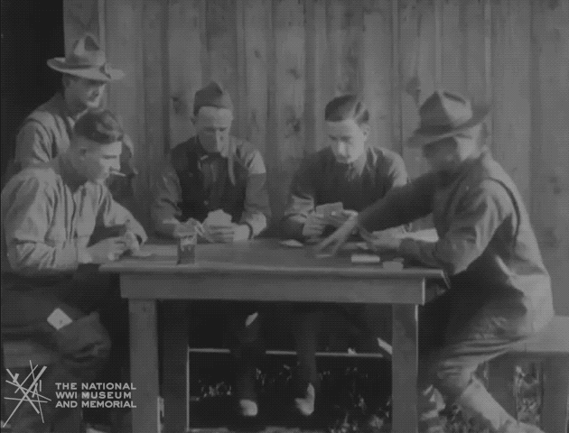 NationalWWIMuseum giphyupload black and white military footage GIF