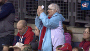 Celebration Fan GIF by Columbus Blue Jackets