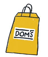 domschicago shoppingbag doms domschicago Sticker