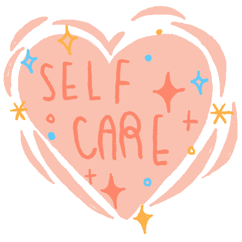 Yuntoku giphyupload mental health self care selfcare Sticker