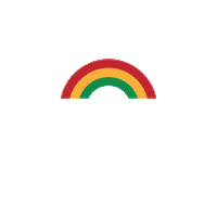 Red Gold Green Rainbow Sticker by OverJam_Reggae_Festival