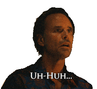 Shocked Walton Goggins Sticker by Max