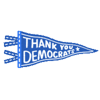 Joe Biden Thank You Sticker by Creative Courage