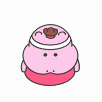 Pink Hippo GIF