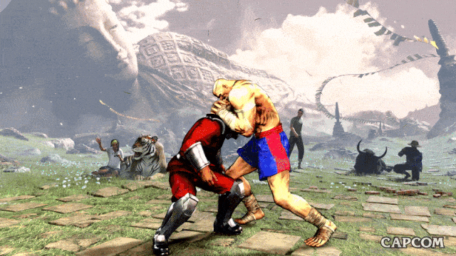 Video Game Knee GIF by CAPCOM