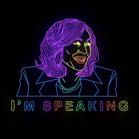 I'm Speaking