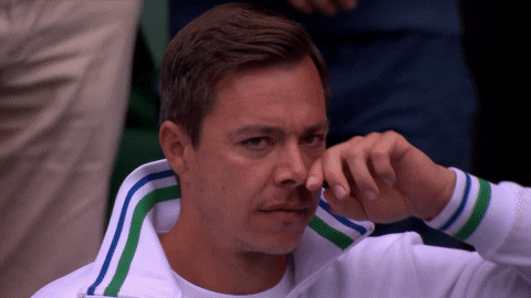 Happy Tears Crying GIF by Wimbledon
