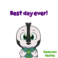 Best Day Ever Yes Sticker by VeeFriends