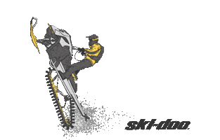 Snow Race Sticker by Ski-Doo