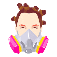Mascara Working Sticker