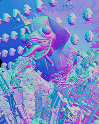 Animation Pink GIF by davidvnun