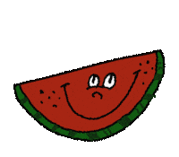 Water Melon スイカ Sticker