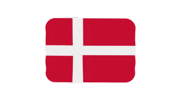 Flag Denmark Sticker by EmojiVid